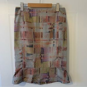 Vintage Holt Renfrew trumpet skirt